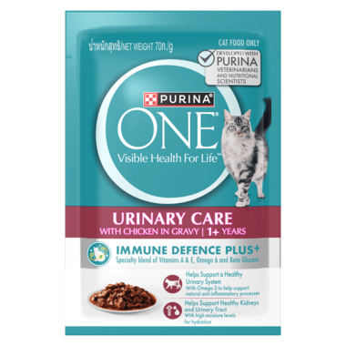 PURINA ONE® Adult Urinary Care with Chicken Wet Cat Food - 70G
