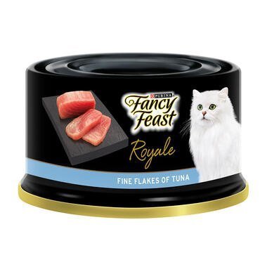 FANCY FEAST Adult Royale Fine Flakes of Tuna Wet Cat Food - 85G