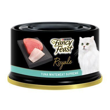 FANCY FEAST Adult Royale Tuna Whitemeat Supreme Wet Cat Food - 85G