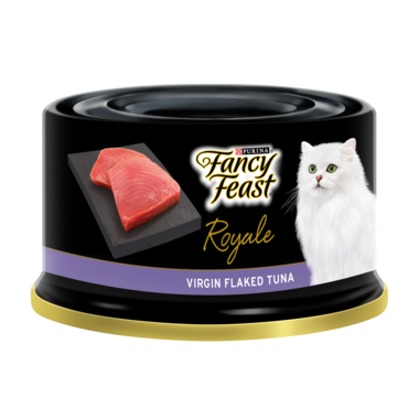 FANCY FEAST Adult Royale Virgin Flaked Tuna Wet Cat Food - 85G