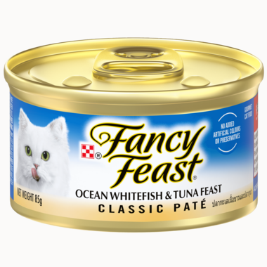 FANCY FEAST Classic Paté Ocean Whitefish & Tuna Feast - 85G