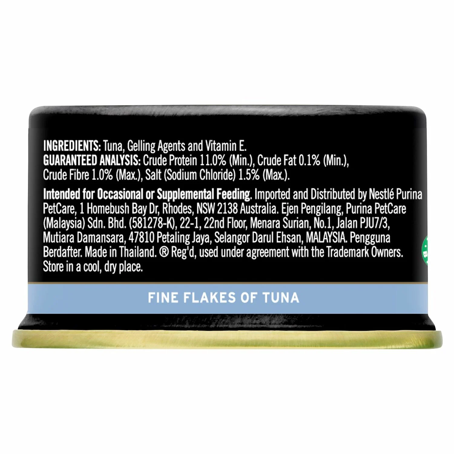 FANCY FEAST Adult Royale Fine Flakes of Tuna Wet Cat Food - 85G