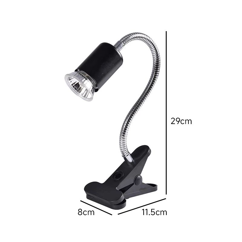 UVA UVB Turtle Basking Lamp Lampu Kura Kura Turtle Reptile Heat Lamp Aquarium Holder for UV Bulb